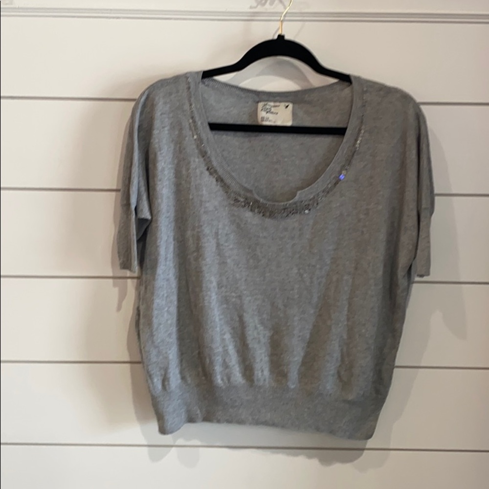 Ladies crop sweater